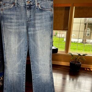 SEVEN 7 FOR ALL MANKIND BOOT CUT JEANS